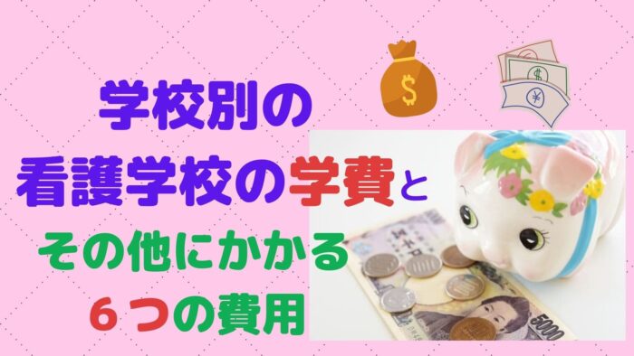 学校別の看護学校の学費とその他にかかる６つの費用について解説します もふにゃんブログ